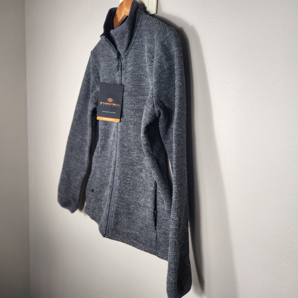 Stormtech NWT Outdoor Women's Kodiak Knit Jacket - KR-1W Graphite Medium - Picture 5 of 16